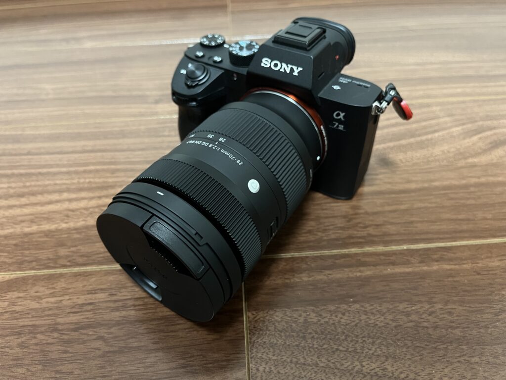 SONY α7ⅲとSIGMA 28-70mm F2.8 DG DN